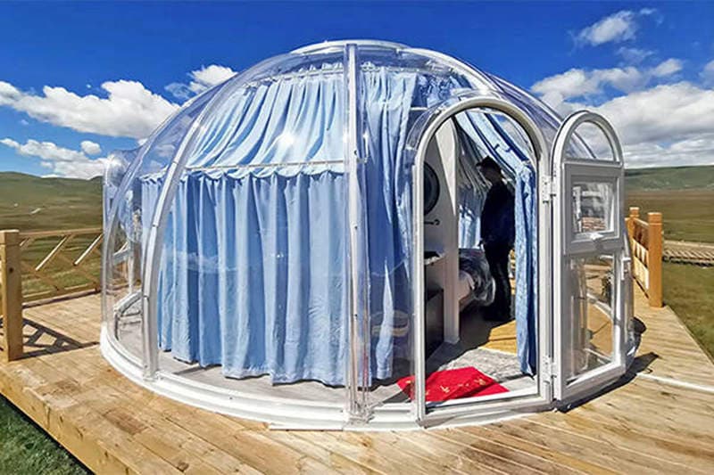 Пузырьковая палатка